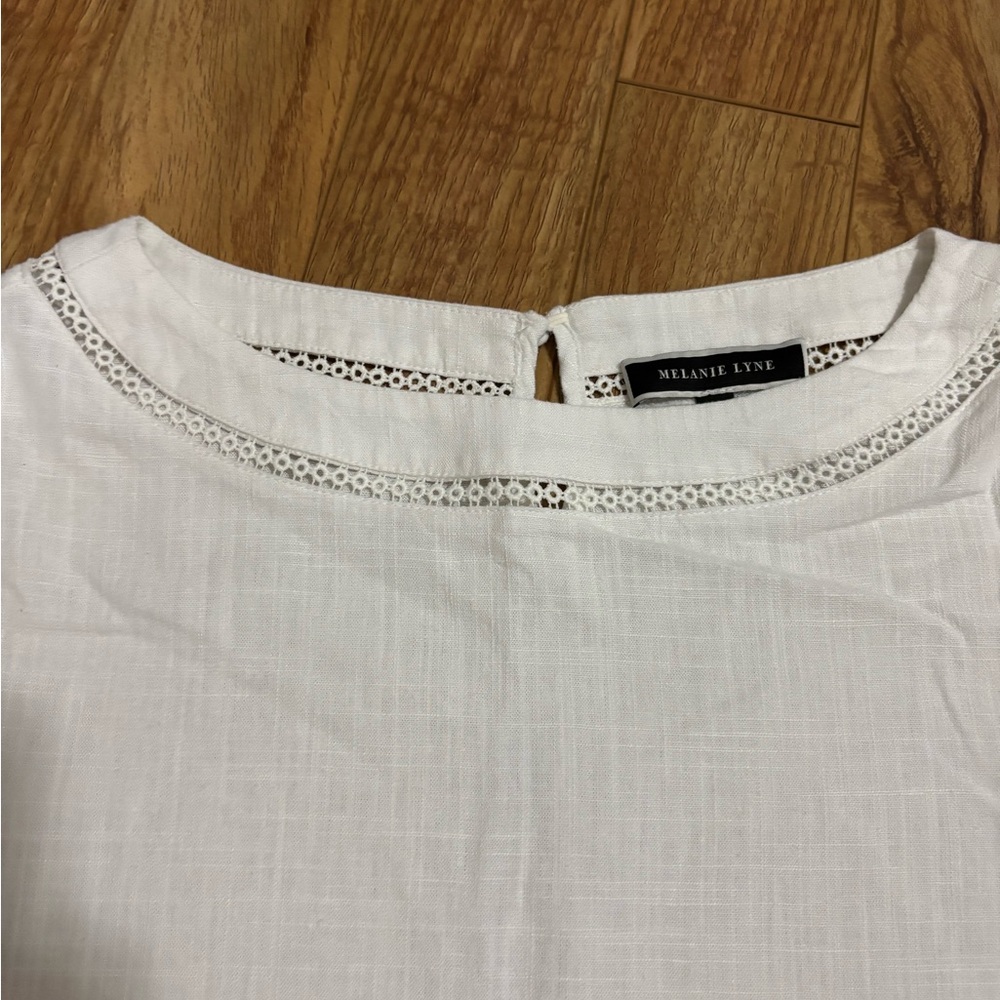 Melanie Lyne White Women's Blouse